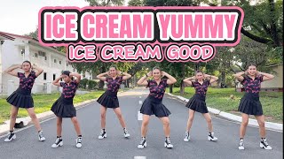 ICE CREAM YUMMY ICE CREAM GOOD  Dj KRZ Budots remix  Tiktok  Dance Workout ft Danza Carol Angels [upl. by Samalla]