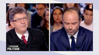 JeanLuc Mélenchon face à Édouard Philippe dans LÉmission politique [upl. by Aurelie554]