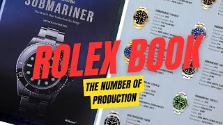 ROLEX RÉVÈLE SES CHIFFRES DE PRODUCTION  toutes les Submariner [upl. by Ettedualc300]