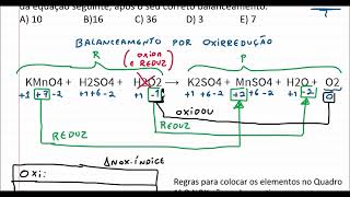 Como fazer balanceamento de oxirredução  Caso especial [upl. by Llehcear]