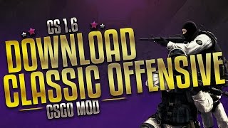 HOW TO DOWNLOAD AND PLAY COUNTERSTRIKECLASSIC OFFENSIVE [upl. by Alakcim]