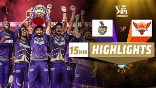 FINAL KKR💜 vs SRH🧡match highlights [upl. by Teews816]