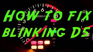 How to fix D5 blinking light DIY Honda Acura [upl. by Lyon]