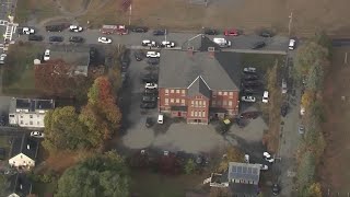 Student in custody after stabbing classmate at Mass high school [upl. by Cosimo]