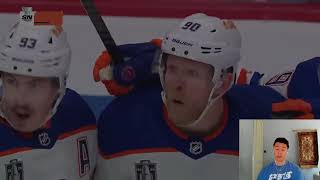 REACTION TO STANLEY CUP FINAL GAME 5 OILERS VS PANTHERS 618  FULL GAME HIGHLIGHTS [upl. by Lzeil288]