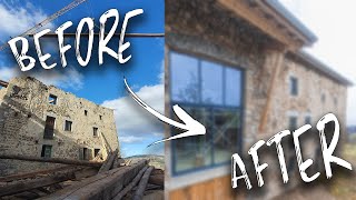 TIMELAPSE 2 ANS RENOVATION CORPS DE FERME 1820  TIMELAPSE 2 YEARS RENOVATION OLD FARM 1820 [upl. by Rico]