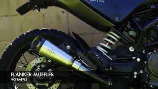 Husqvarna Svartpilen 401 Kelpi Slipon Exhaust System [upl. by Cele661]