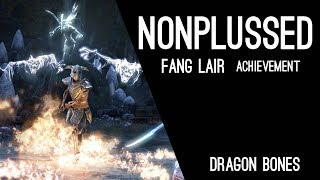 Nonplussed Fang Lair Achievement  Dragon Bones DLC ESO [upl. by Ytsanyd]