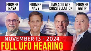 UFO HEARING 2024 LIVE  House UAP UFO Exposing the Truth [upl. by Wilen428]