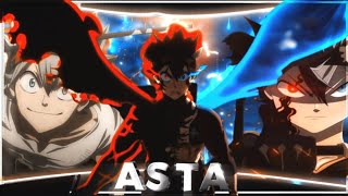 Black clover Asta「EditAmv」4k [upl. by Irahcaz]