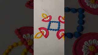 Easy rangoli designs for beginners rangolidiwalidiyawalerangoli [upl. by Anitsugua]