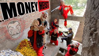 PARKOUR VS MONEY HEISTMoney Heist kills female Police and successfully escapes with Boss  Epic POV [upl. by Miko]