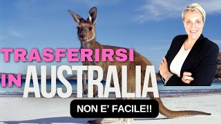 Trasferirsi in Australia nel 2024  MITO o REALTÀ [upl. by Kele]