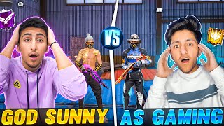 Only Sniper 1 Vs 1 In Lone Wolf😱😍AS Gaming Vs GodSunny  Free Fire India [upl. by Olegnalehcim]