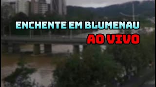 ⚠️ Cobertura das chuvas em Blumenau Itajaí Balneário Camboriú e região  Rio ItajaíAçu ao vivo [upl. by Affra]