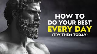 12 Stoic Secrets for Doing Your Best  Stoicism [upl. by Eeima]