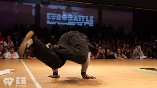 Bboy JUNIOR Judge Demo  EUROBATTLE 2012  Porto Portugal [upl. by Oiredised]