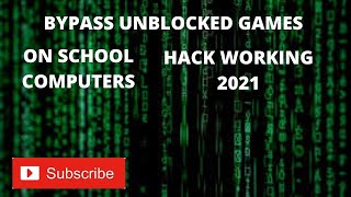 How to Play Blocked Games On Your School Computer 2021  100 REAL No Clickbait [upl. by Thrasher]