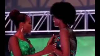 La perruque de Miss Congo Dorcas Dienda s’est enflammée lors du concours Miss Africa à Calabar [upl. by Yenreit]