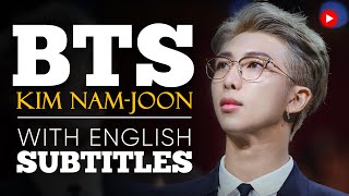 ENGLISH SPEECH  BTS Speak Yourself English Subtitles [upl. by Rauscher957]