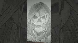 Grim reaper sketch ☠️💯 drawing [upl. by Alim]