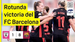 Madrid CFF vs FC Barcelona 18  Resumen y goles  Highlights Liga F [upl. by Releyks967]