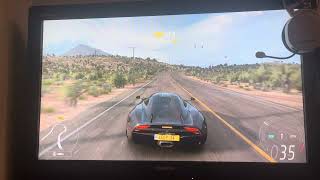 Insane Forza horizon five motorway speed [upl. by Araf]