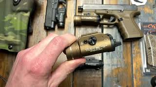 Pistol Lights Streamlight TLR1 HL vs Surefire X300 Turbo  Which one rules Safariland [upl. by Romano]