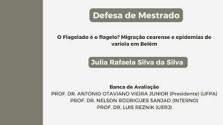 Defesa de Dissertação de Mestrado  JULIA RAFAELA SILVA DA SILVA [upl. by Chico]