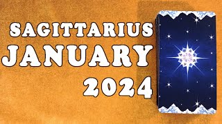 ♐ SAGITTARIUS SUN MOON RISING JANUARY 2024 [upl. by Aillil]