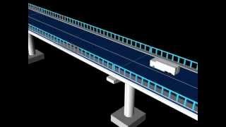 Conception Ouvrage dart sur Oued El Faïja  Autocad2010 par Anas OUICHOUwmv [upl. by Kipper]