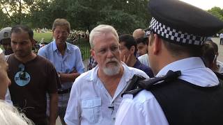 Jay Smith Pulled by Police  Speakers Corner  Hyde Park [upl. by Nolan]