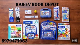 DOMS  Smart Kit  Get Filled with Creativity BIGGEST DOMS Kits Haul Ever 15 Rs 500 Rs Student Yar [upl. by Summer]