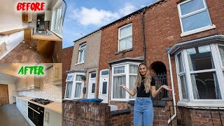 We renovated a £180000 English terraced house  full before and after tour [upl. by Seravaj875]