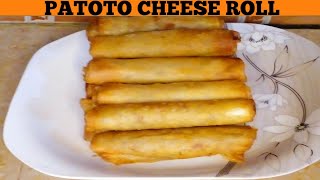 DELECIOUS PATATO CHEESE ROLL RECIPE  LIVELY COOKING WITH SARA SIDDIQUE [upl. by Paddy]