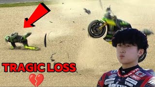 Ryota Haga motorcycle Crash  Ryota Haga dies in Crash  Noriyuki Haga Son Crash [upl. by Lodnar]