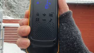 MOTOROLA T82 EXTREME FIRST RANGE TEST [upl. by Rehpotsrik42]