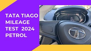 Tata Tiago BS6 Phase2 Real life Mileage Test in 2024  Petrol [upl. by Latrina864]