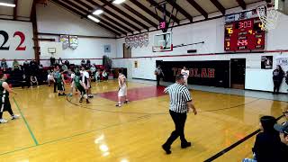 Taholah High School Boys BB vs Mary M Knight [upl. by Reddy834]