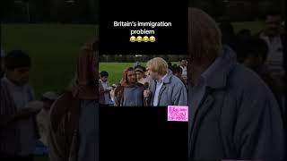 Britains immigration Problem 😂comedyshorts britishcomedy [upl. by Attikram]