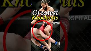 Top 3 Greatest Knockouts In UFC History 🔥🔥💀 [upl. by Adnyc]