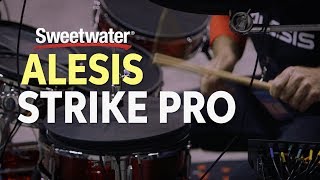 Alesis Strike Pro Electronic Drum Kit at PASIC 2017 [upl. by Butterfield533]