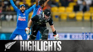 India Win Another Super Over Thriller  FULL HIGHLIGHTS  BLACKCAPS v India  4th T20 2020 [upl. by Schargel]