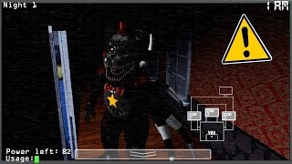 Nightmare Lefty In FNaF 4 Watch Your Nightmares Mod [upl. by Horbal]