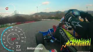 kartodromo iscaro by Antonio nap go kart 125 kztm kz10bgo pro hero 7 blacktelemetria [upl. by Hazrit317]