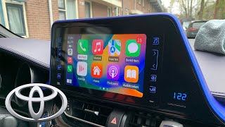 Apple CarplayAndroid Auto for Toyota CHR  EntuneTouch 2  Discount code inside [upl. by Nadda]