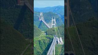 THE AIZHAI BRIDGE EXPRESSWAY Jishou Hunan China 矮寨大桥 discoverchina bridge travel [upl. by Jolee]