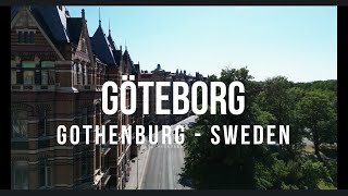 4K Göteborg  Gothenburg  Sweden Drone video with relaxing music [upl. by Ditmore552]