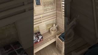 Hylivesaunas Luxury Traditional Steam Sauna Room 1 People  Steam 1 [upl. by Ciardap903]