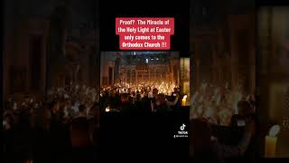 The Holy Light only comes to the Orthodox Church [upl. by Aicilanna]